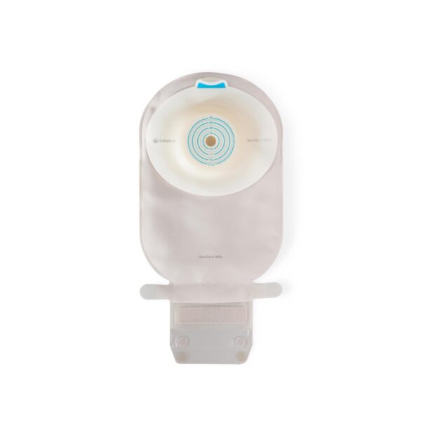 Ostomy Pouch SenSura® Mio Convex One-Piece System 11 Inch Length, Maxi Deep Convex, Trim to Fit 3/8 t0 1-11/16 Inch Stoma Drainable