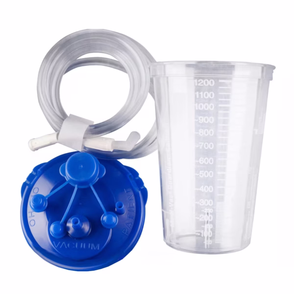 Rigid Suction Canister Kit Medi-Vac® Guardian™ 1200 mL Sealing Lid