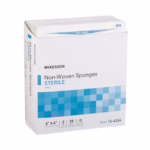 Nonwoven Sponge McKesson 4 X 4 Inch 4-Ply Sterile 2 per Pack