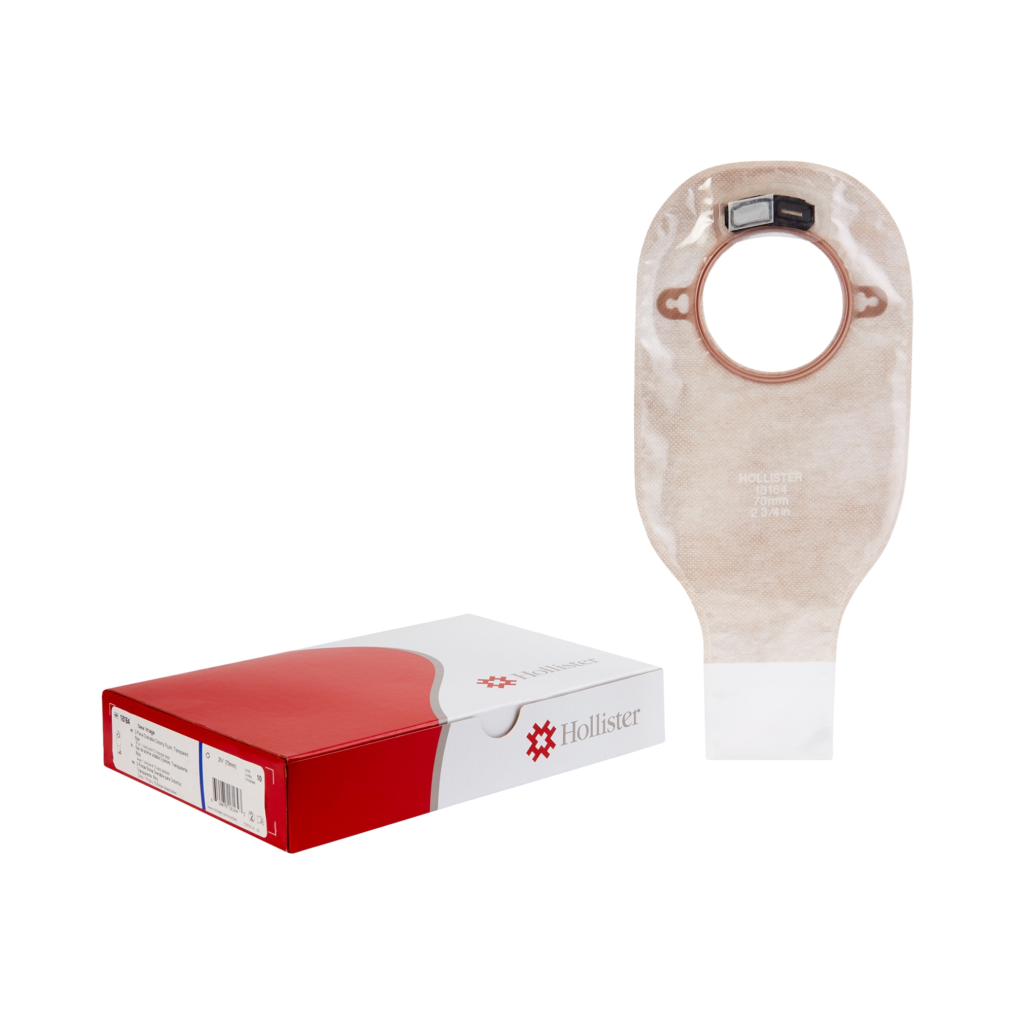 Ostomy Pouch New Image™ Two-Piece System 12 Inch Length Drainable Ostomy Pouch New Image™ Two-Piece System 12 Inch Length Drainable