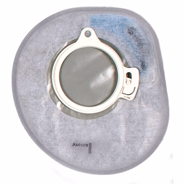 Ostomy Pouch Assura® Two-Piece System 7 Inch Length, Midi Closed End
