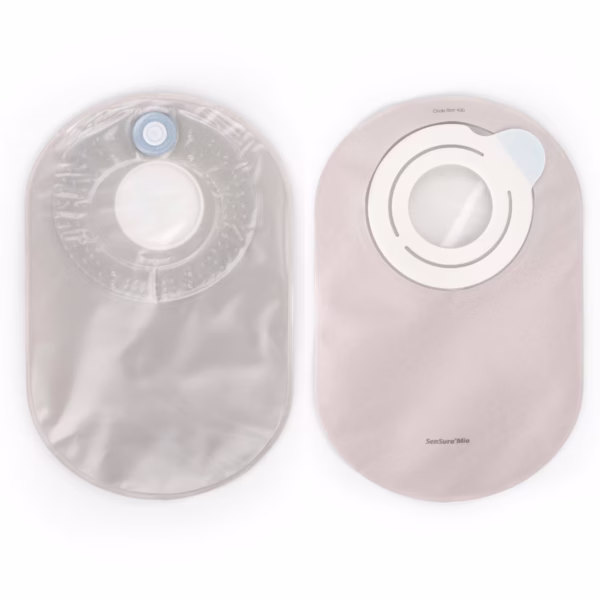 Ostomy Pouch SenSura® Mio Flex Two-Piece System 8-1/4 Inch Length, Maxi Closed End