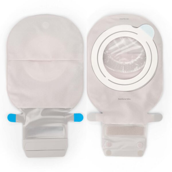 Ostomy Pouch SenSura® Mio Flex EasiClose™ Two-Piece System 10-1/4 Inch Length, Midi Drainable