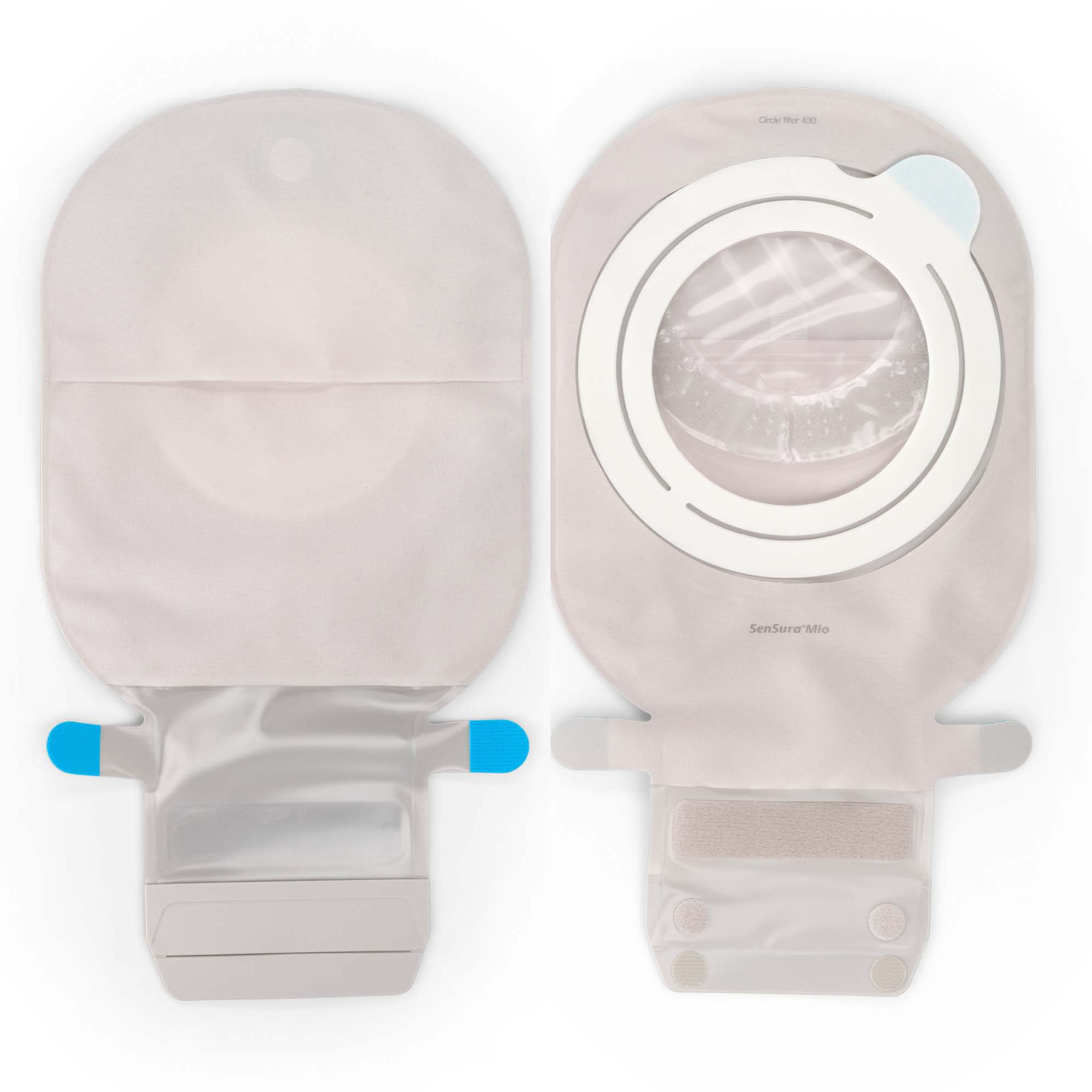 Ostomy Pouch SenSura® Mio Flex EasiClose™ Two-Piece System 10-1/4 Inch Length, Midi Drainable Ostomy Pouch SenSura® Mio Flex EasiClose™ Two-Piece System 10-1/4 Inch Length, Midi Drainable
