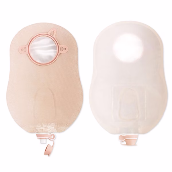 Urostomy Pouch New Image™ Two-Piece System 9 Inch Length 2-3/4 Inch Stoma Drainable