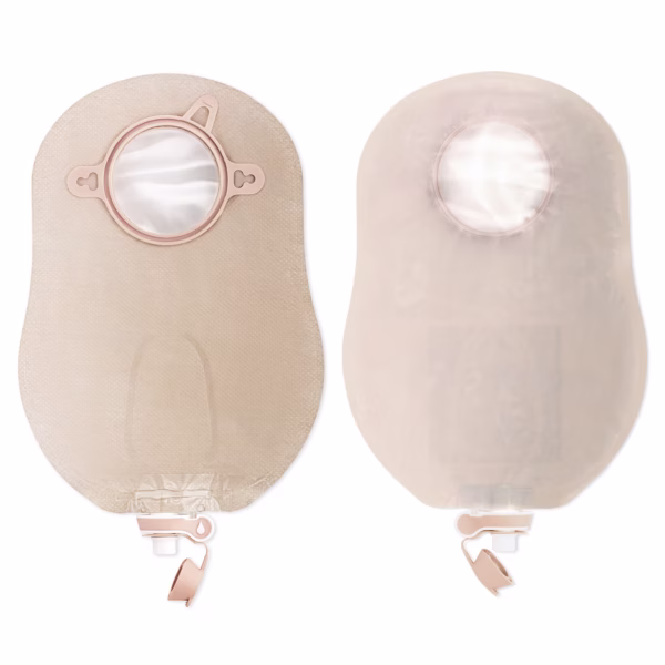 Urostomy Pouch New Image™ Two-Piece System 9 Inch Length 2-1/4 Inch Stoma Drainable