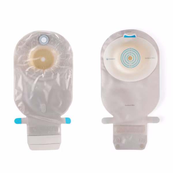 Ostomy Pouch SenSura® Mio Convex One-Piece System 11 Inch Length, Maxi Deep Convex, Trim to Fit 3/8 to 1-11/16 Inch Stoma Drainable