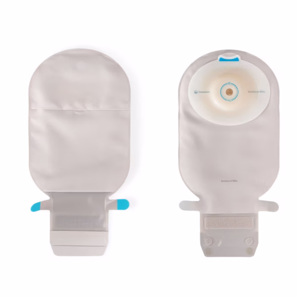 Ostomy Pouch SenSura® Mio Convex One-Piece System 11 Inch Length, Maxi Convex Light, Trim to Fit 5/8 to 1-5/16 Inch Stoma Drainable