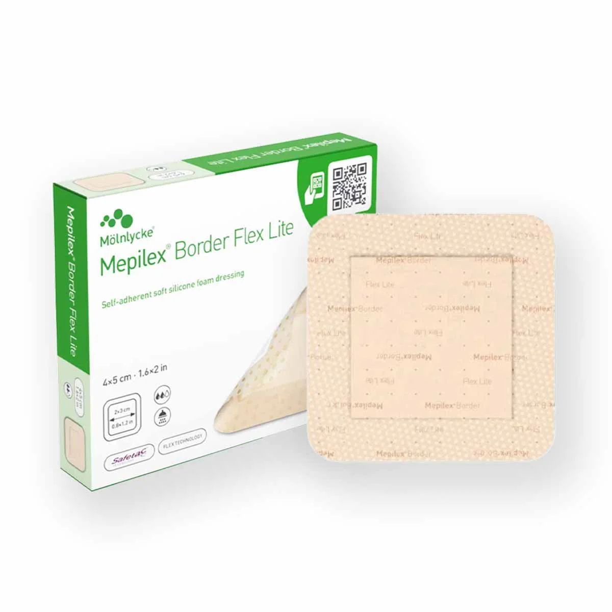1111 Mepilex Border Flex Lite 581500 | 6 x 6 Inch - Image 1