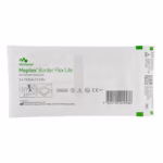 Thin Foam Dressing Mepilex® Border Flex Lite 2 X 5 Inch With Border Film Backing Silicone Adhesive Rectangle Sterile #581100 - Image 2