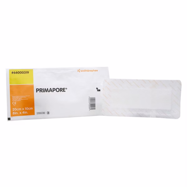 Island Dressing Primapore 4 X 8 Inch Rectangle Sterile Film Backing
