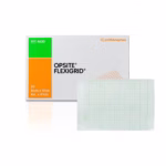 Transparent Film Dressing OpSite Flexigrid 4 X 4-3/4 Inch 2 Tab Delivery Rectangle Sterile #4630