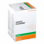 Transparent Film Dressing OpSite Flexigrid 2-3/8 X 2-3/4 Inch 2 Tab Delivery Rectangle Sterile #4628 - Image 2