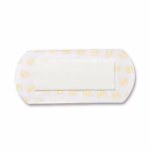 Transparent Film Dressing with Pad OpSite Post Op 4 X 8 Inch 3 Tab Delivery Rectangle Sterile #66000713 - Image 2