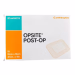Transparent Film Dressing with Pad OpSite Post Op 4 X 4-3/4 Inch 3 Tab Delivery Rectangle Sterile #66000710 - Image 2