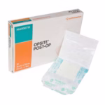 Transparent Film Dressing with Pad OpSite Post Op 4 X 4-3/4 Inch 3 Tab Delivery Rectangle Sterile #66000710