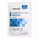 Instant Cold Pack McKesson General Purpose 4 X 6 Inch Plastic / Calcium Ammonium Nitrate / Water Disposable #16-9701