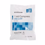 Instant Cold Pack McKesson General Purpose 5 X 7 Inch Plastic / Calcium Ammonium Nitrate / Water Disposable #16-9702