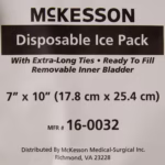 Ice Bag McKesson General Purpose 7 X 10 Inch Fabric Disposable #16-0032 - Image 2