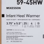 Instant Infant Heel Warmer McKesson Heel One Size Fits Most Nylon Cover / Polyethylene Disposable #59-45HW - Image 2