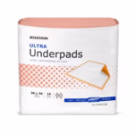 Disposable Underpad McKesson Ultra 30 X 36 Inch Fluff / Polymer Heavy Absorbency #UPHV3036