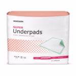 Disposable Underpad McKesson Super 23 X 36 Inch Fluff / Polymer Moderate Absorbency #UPMD2336