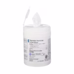 Surface Disinfectant Cleaner McKesson Premoistened Germicidal Manual Pull Wipe 65 Count Canister Alcohol Scent NonSterile #50-66170