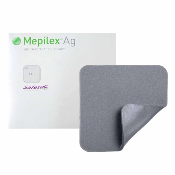 Molnlycke Mepilex Ag Bacteria Killing Foam Dressings, 4 x 8 Inch. #287200