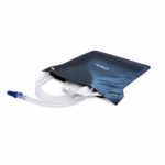 Urinary Drain Bag Holder NYOrtho Vinyl, Black For holding most drainage bags #9550 - Image 2