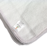 Washcloth Olympic 12 X 12 Inch White Reusable #106301 - Image 2