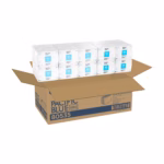 Washcloth Pacific Blue Select® 9-1/2 X 13 Inch White Disposable #80535 - Image 2