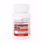 Pain Relief 500 mg Strength Acetaminophen Tablet 50 per Bottle #201-05-HST