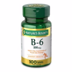 Vitamin Supplement Nature's Bounty® Vitamin B6 100 mg Strength Tablet 100 per Bottle #74312000650