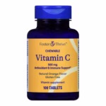 Vitamin C Supplement Foster & Thrive™ Ascorbic Acid 500 mg Strength Chewable Tablet 100 per Bottle #01093995722