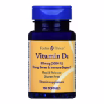 Vitamin Supplement Foster & Thrive™ Vitamin D3 2,000 IU Strength Softgel 100 per Bottle #1093995724