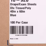 General Purpose Drape McKesson Physical Exam Drape 40 W X 60 L Inch NonSterile #18-926 - Image 2