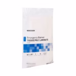 Emergency Blanket McKesson 56 X 90 Inch Tissue / Poly Laminate 10 oz. Yellow #18-077 - Image 2