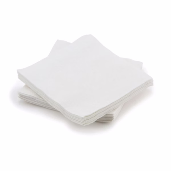 Washcloth Tidi® 10 X 13 Inch White Disposable #950750