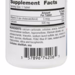 Joint Health Supplement Geri-Care® Oyster Shell 500 mg Strength Tablet 60 per Bottle #742-06-GCP - Image 2