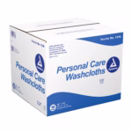 Washcloth Dynarex® 12 X 13 Inch White Disposable #1316 - Image 2