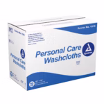 Washcloth Dynarex® 10 X 13 Inch White Disposable #1315 - Image 2
