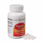 Vitamin Supplement Geri-Care® Vitamin D3 1,000 IU Strength Tablet 100 per Bottle #876-01-GCP