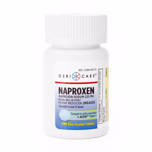 Pain Relief Geri-Care® 220 mg Strength Naproxen Sodium Tablet 100 per Bottle #951-01-GCP