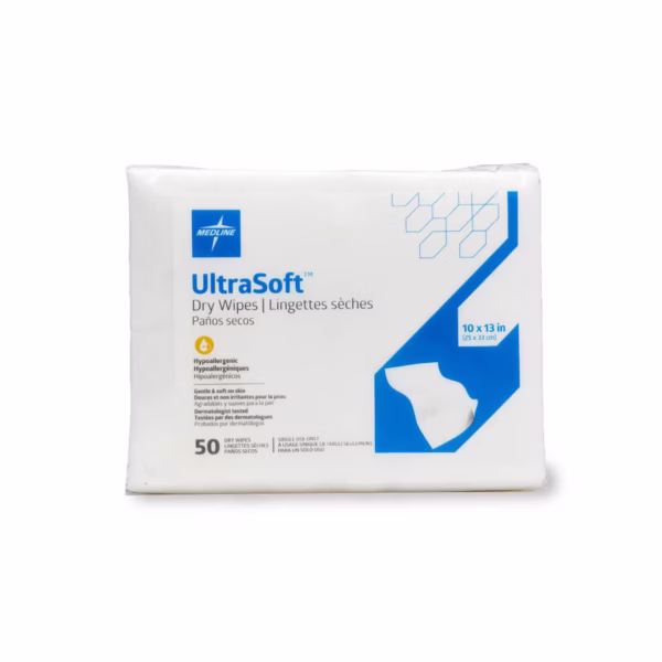 Washcloth UltraSoft 10 X 12 Inch White Disposable #ULTRASOFT1013