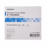 Cover Glass McKesson Square No. 1 Thickness 22 X 22 mm #70-1121MCK - Image 3