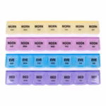 Pill Organizer Mediplanner® 7 Day 4 Dose #85-0101 - Image 2