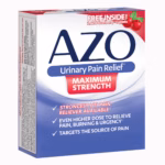 Urinary Pain Relief AZO® Maximum Strength 99.5 mg Strength Phenazopyridine Hydrochloride Tablet 24 per Box #787651241531
