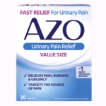 Urinary Pain Relief AZO® 95 mg Strength Penazopyridine Hcl Tablet 30 per Box #787651301525