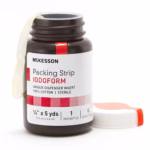 Wound Packing Strip McKesson Iodoform 1/4 Inch X 5 Yard Sterile Antiseptic #61-59145