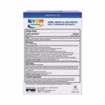 Topical Pain Relief Icy Hot® 5% Strength Menthol Patch 5 per Box #41167000841 - Image 2